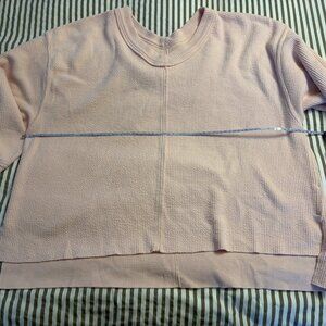 Aerie sweater, pink, oversized, size XXL